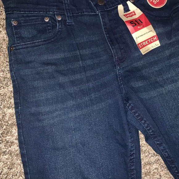 Levi's 511 SlimFit Stretch Reg:28x30 Charcoal Wash - Picture 5 of 8